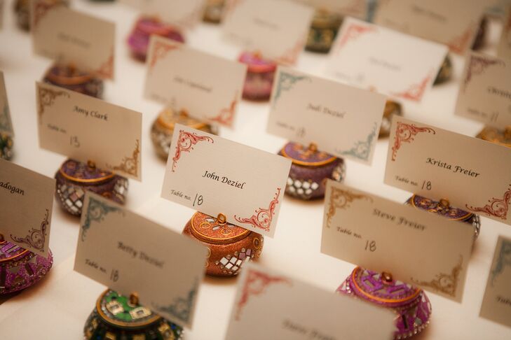 Indian Style Escort Cards