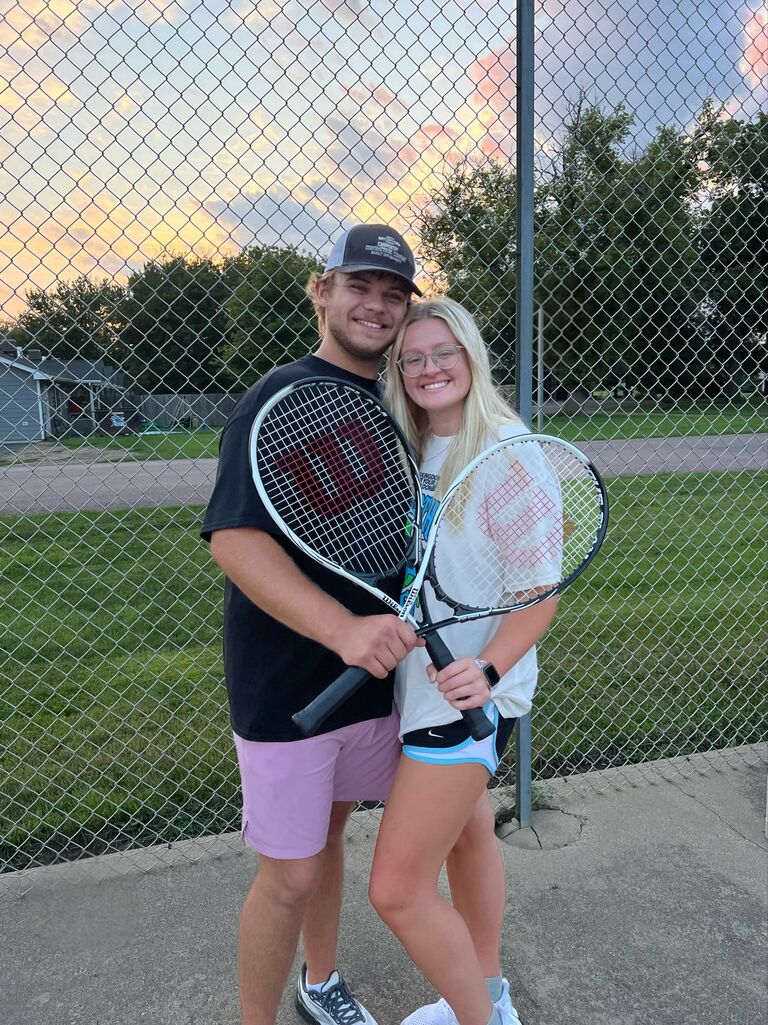 Discovered we love tennis!