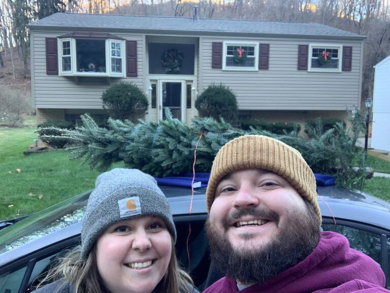 And brought it to our new home 