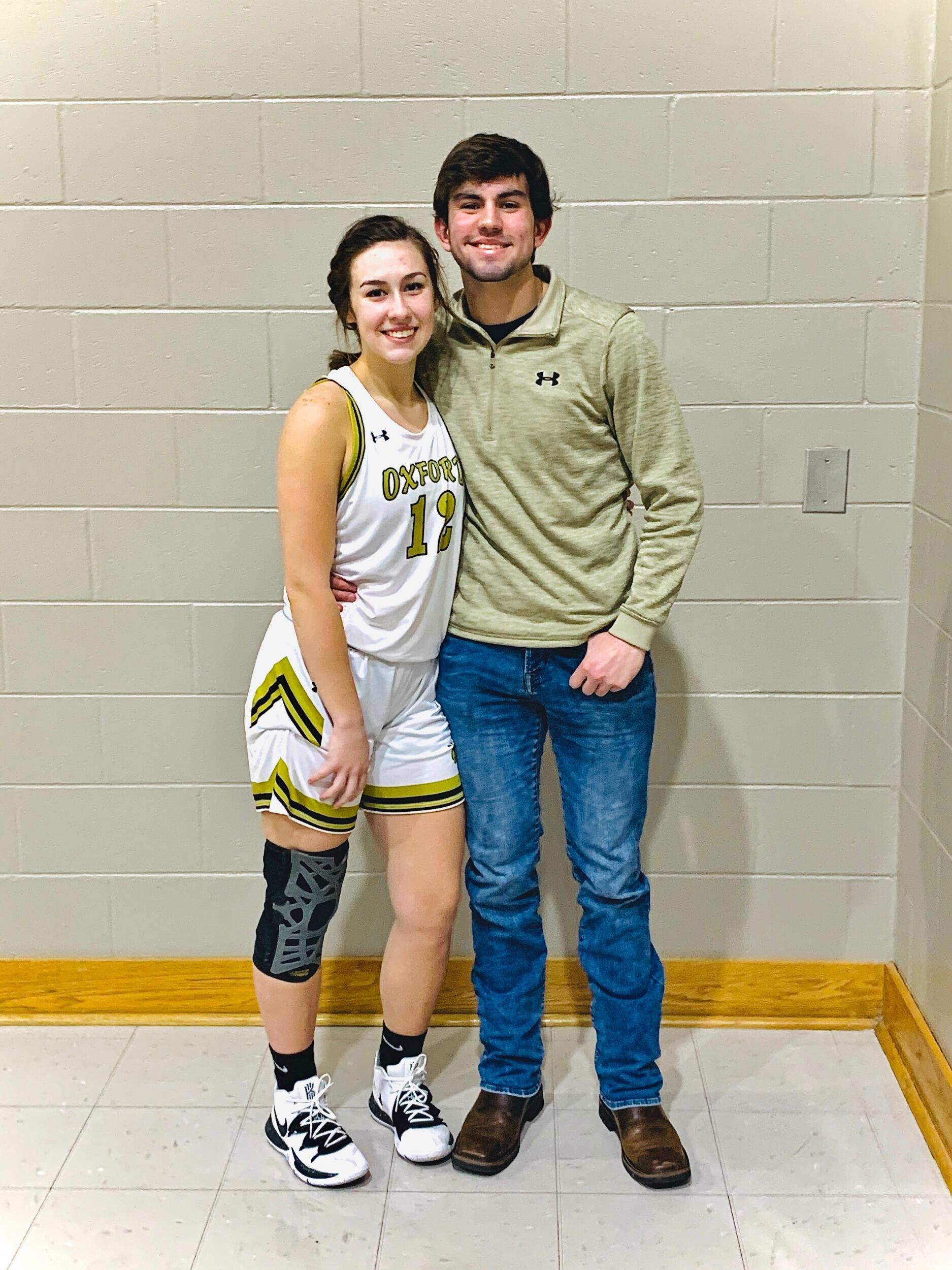 Sara's Basketball Senior Night!