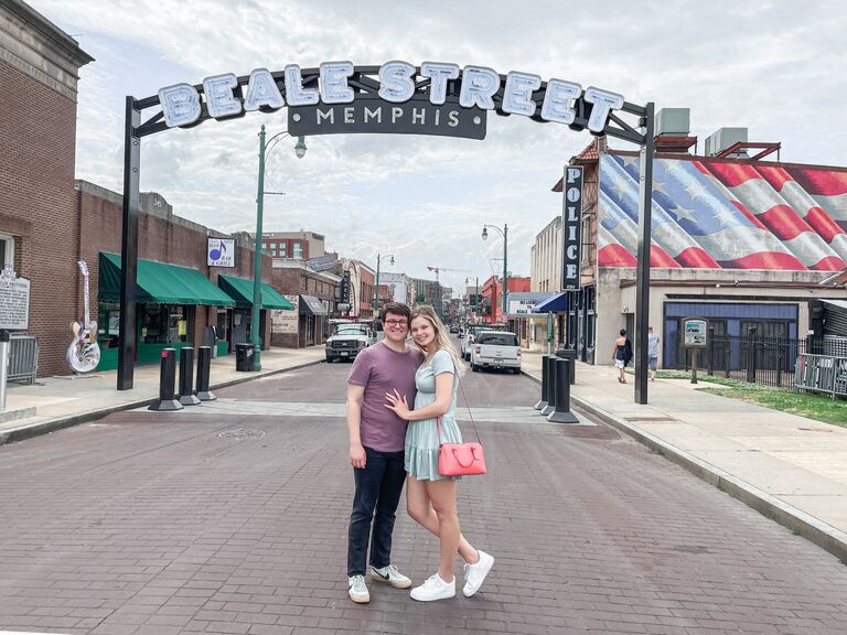 For Eli's birthday we traveled to his hometown (Milan, TN) and made the short-ish drive to Memphis for Macy's first visit there!