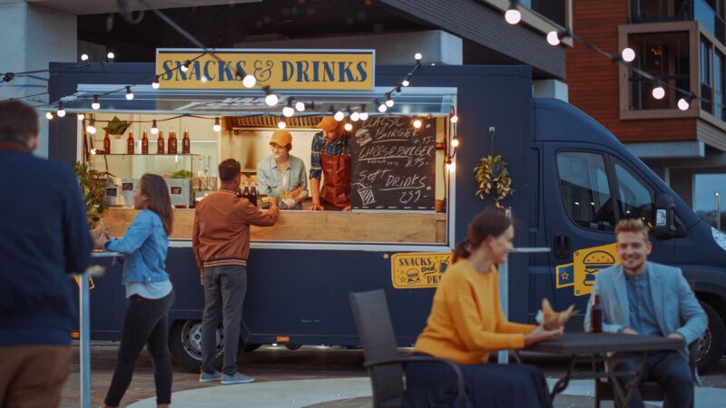 Carnival party ideas - food trucks