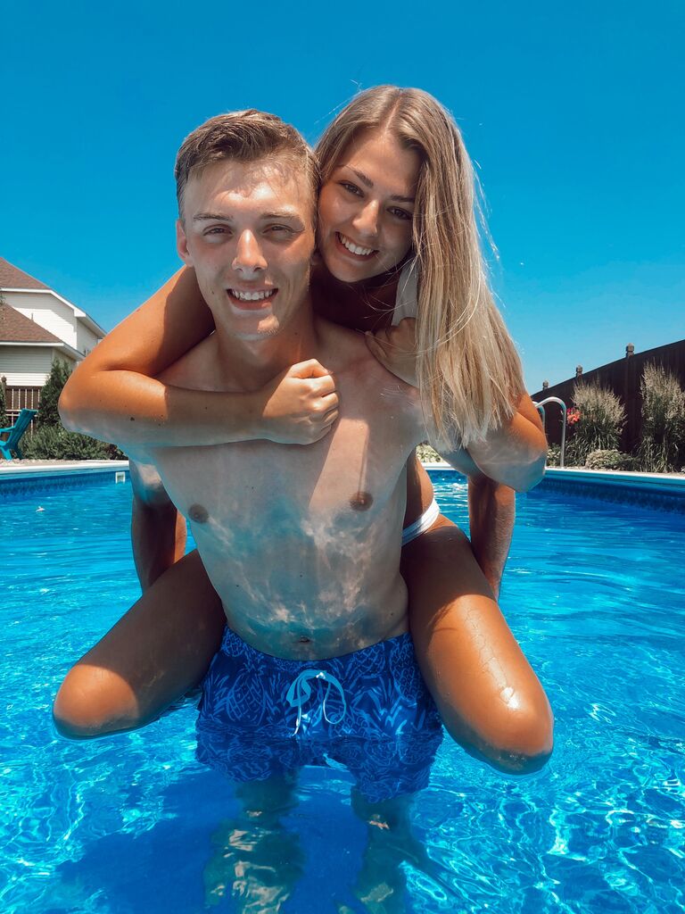 Summer spent in the pool!