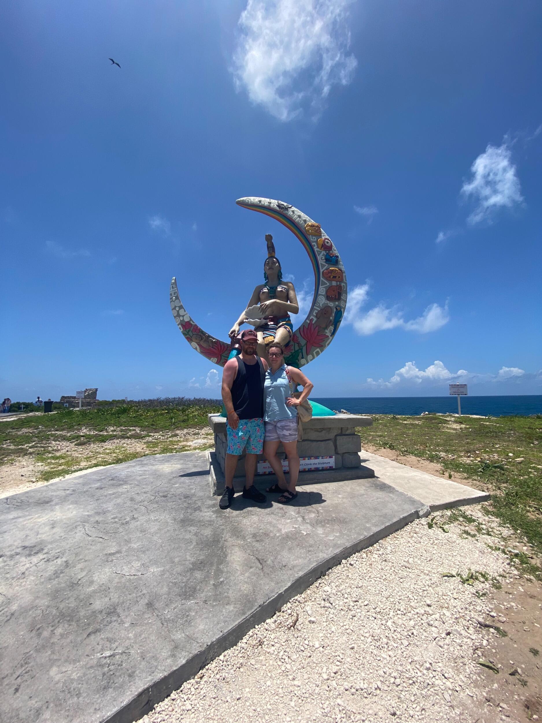 A quick visit to the fertile goddess Isla Mujures proved a bit too accurate…