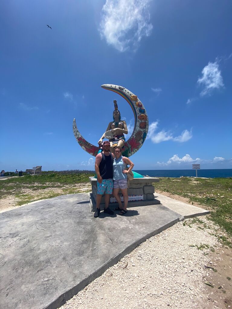 A quick visit to the fertile goddess Isla Mujures proved a bit too accurate…