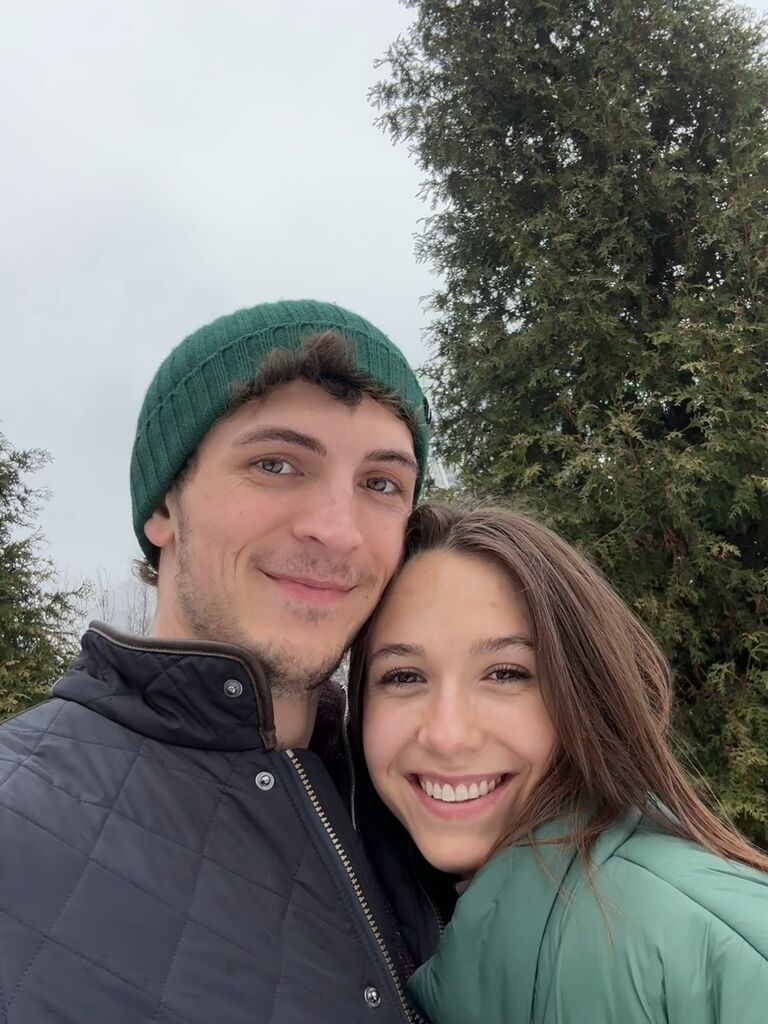 Ice skating in Chicago