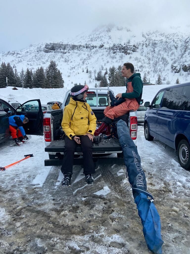 Flesher Family Ski Day