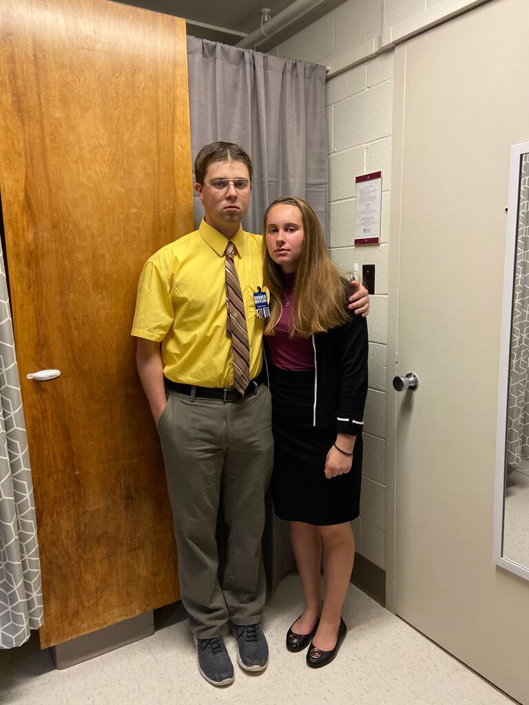 Amherst, MA
Halloween weekend together at UMass Amherst. David and Alaina nailed the Dwight and Angela costumes.