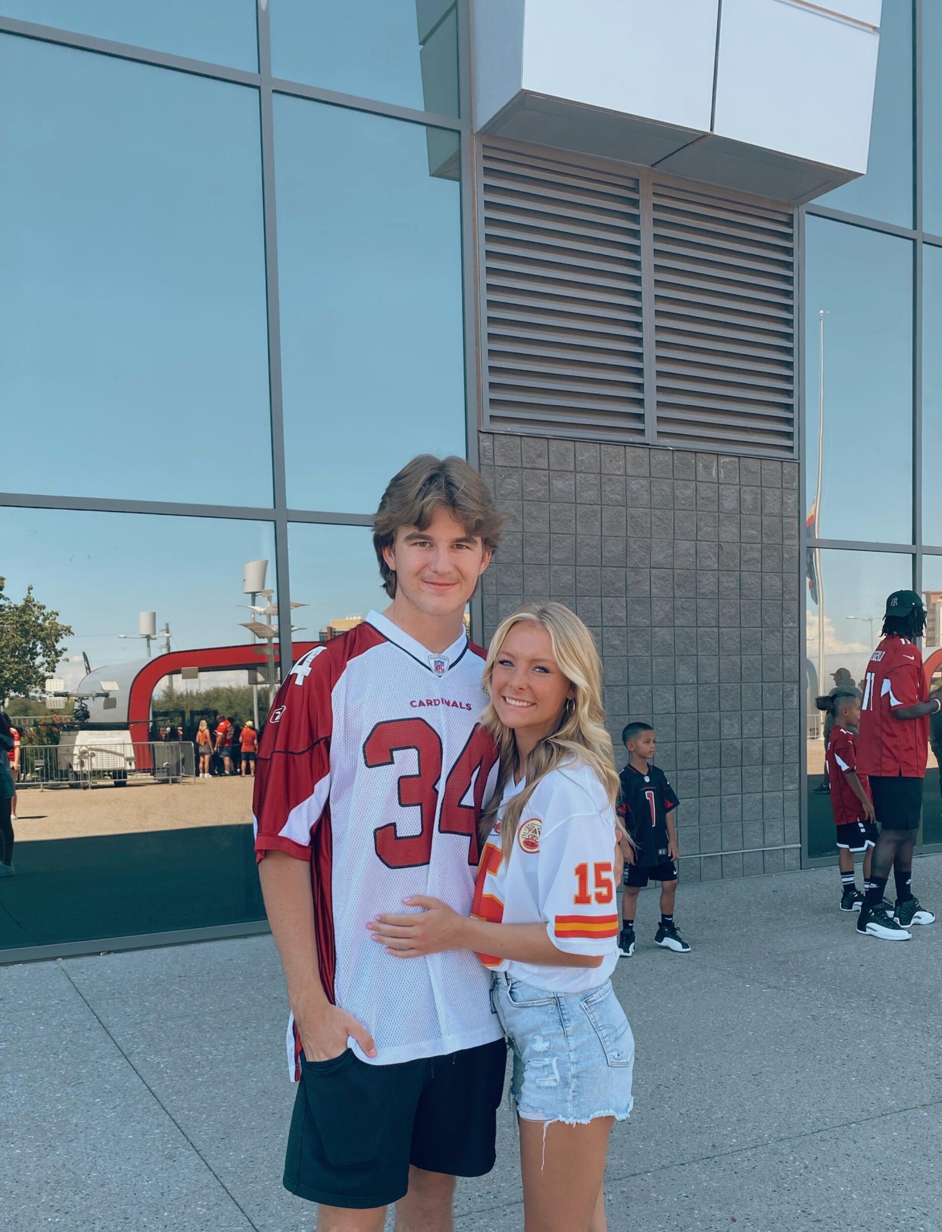 Chiefs vs Cardinals opener (Chiefs won)