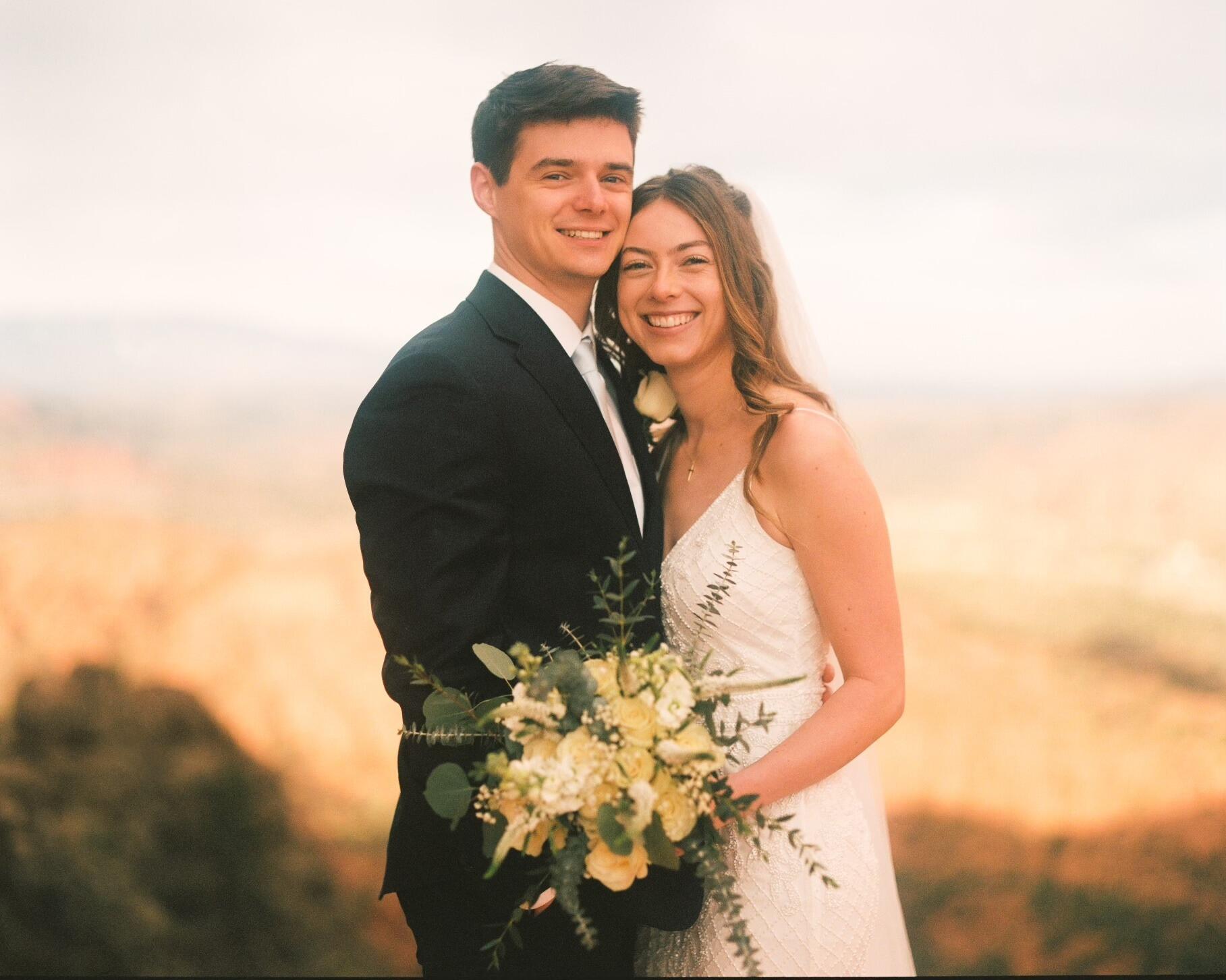 We got married in Sedona, Arizona!