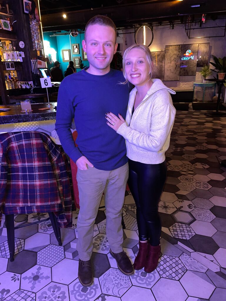 Corey and Heather got Engaged!
