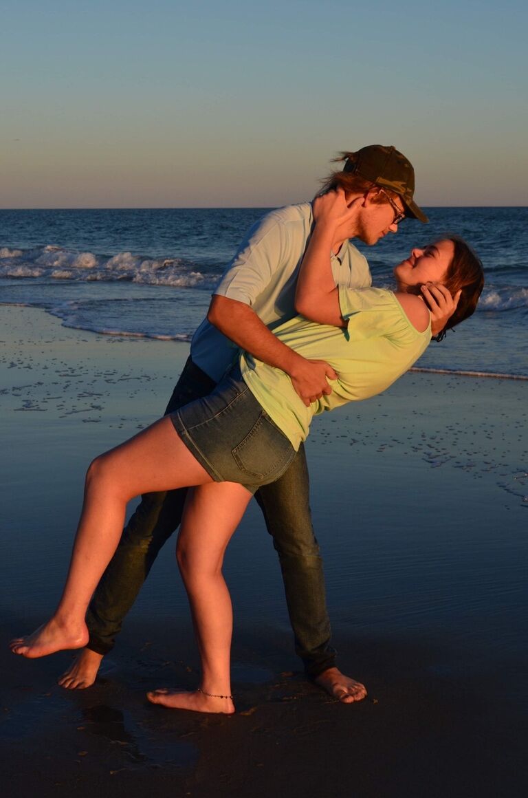 First Beach Trip together!