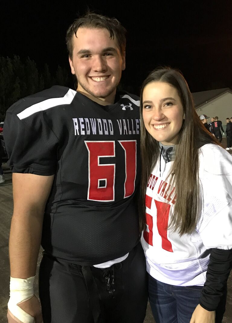 Chad's junior football season