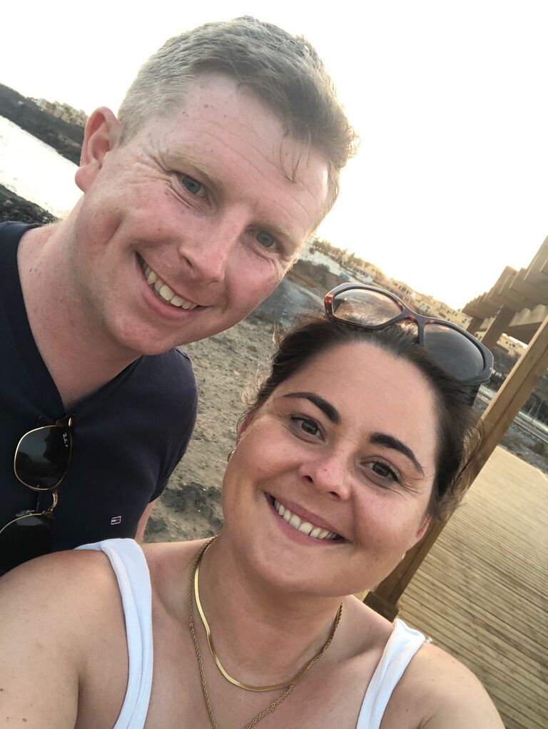First photographic evidence sent to Katie! 
Tenerife 