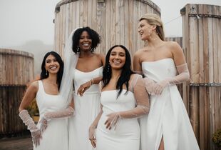 White Tulle & Chair Bows - Rigby Wedding Rentals