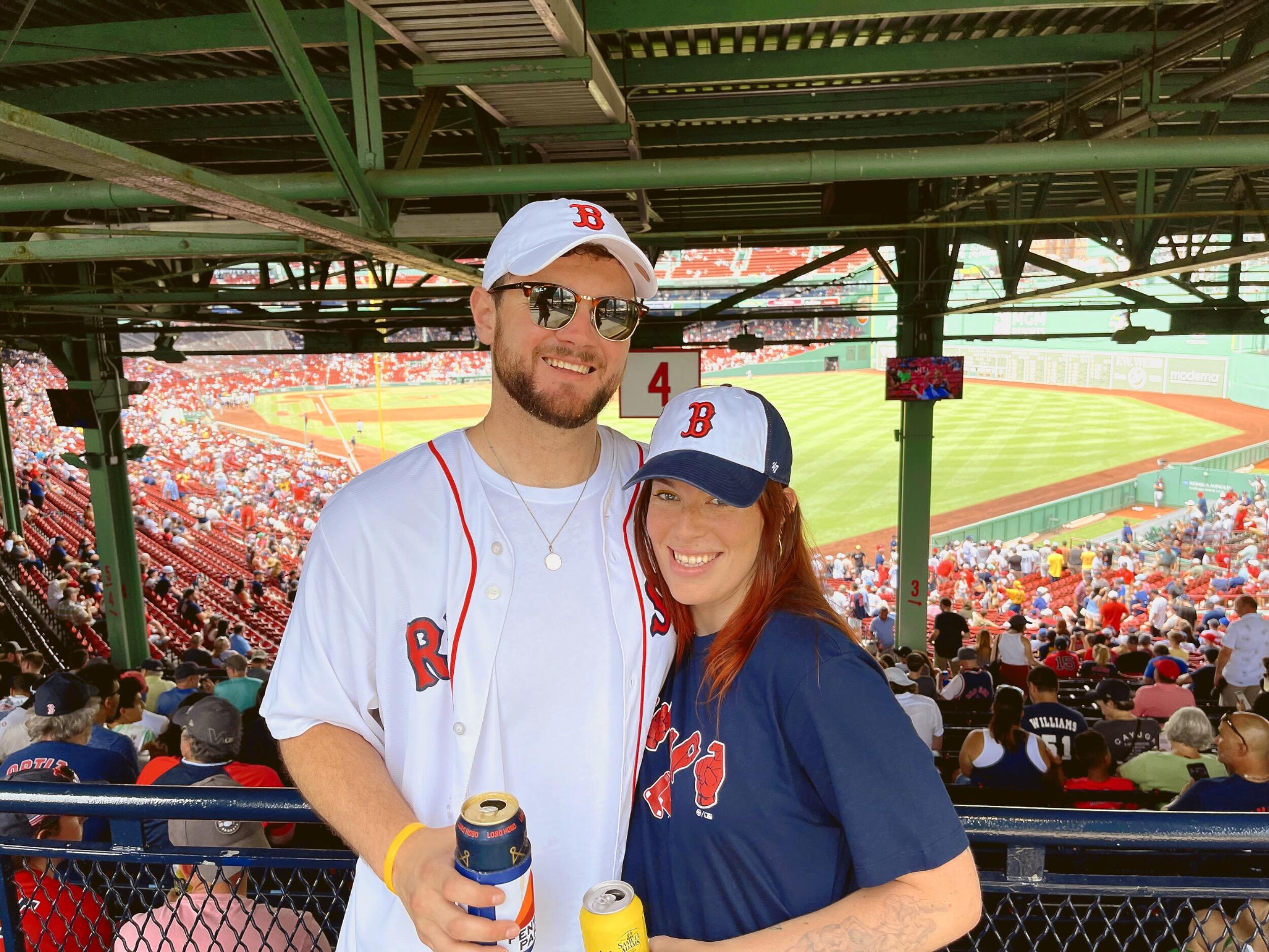 First Red Sox game 