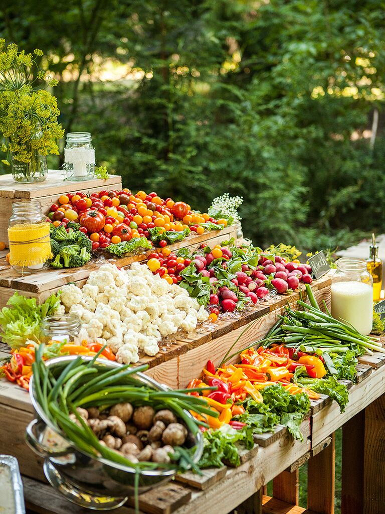 wedding buffet