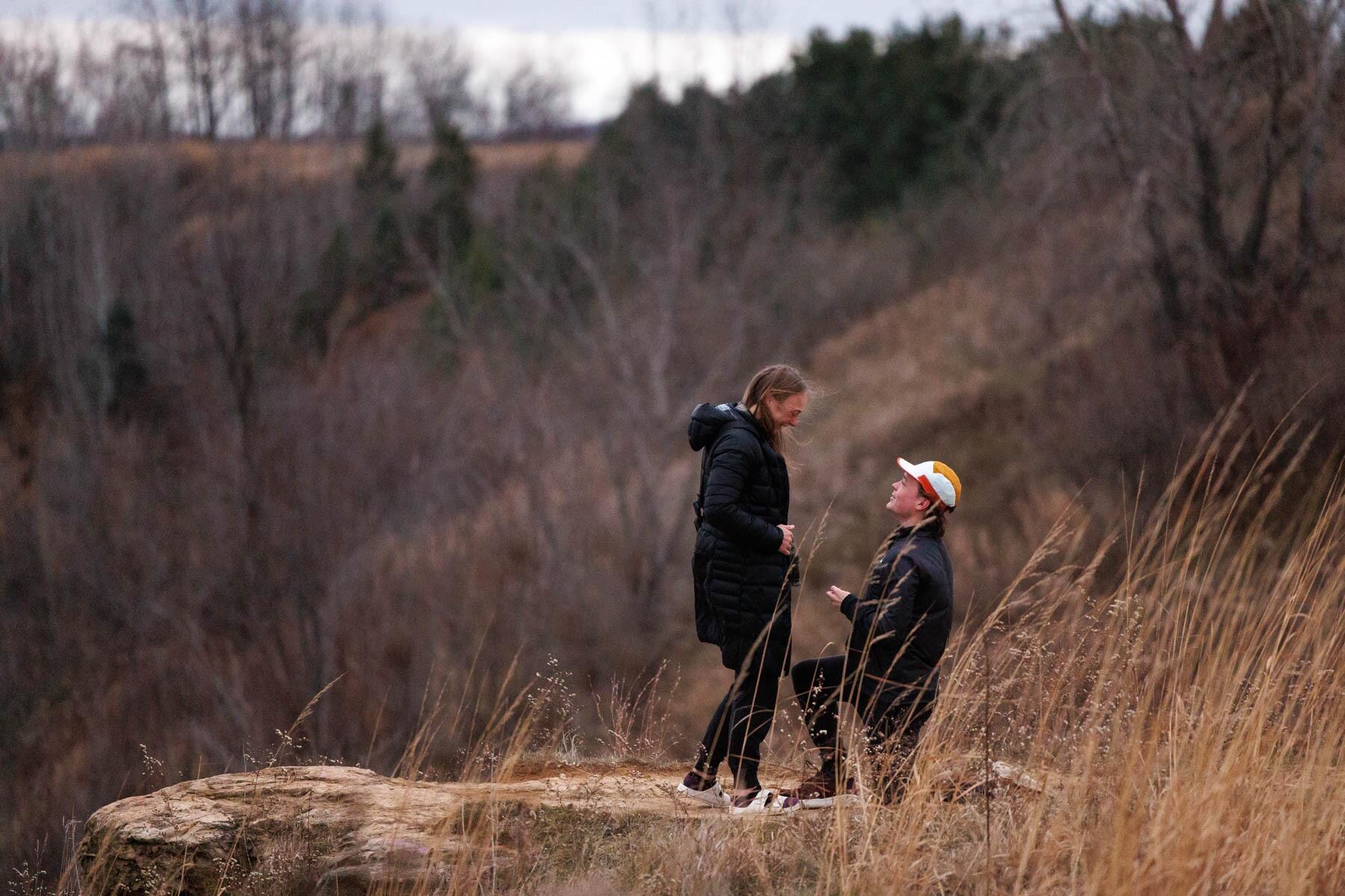 Thanksgiving day was extra special this year where Ethan surprised Shelby with a proposal. 