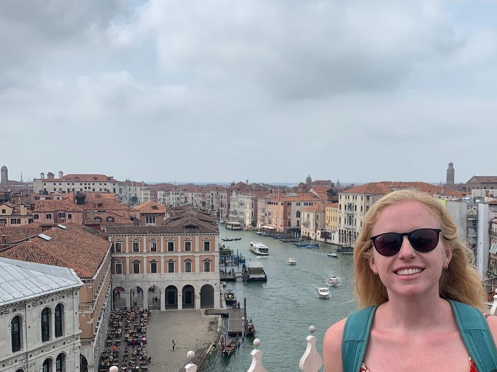 Breena visits Italy for the first time! (B.D. (before Davide))