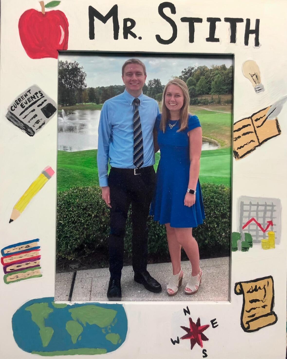TJ starts his new job as Mr. Stith!!