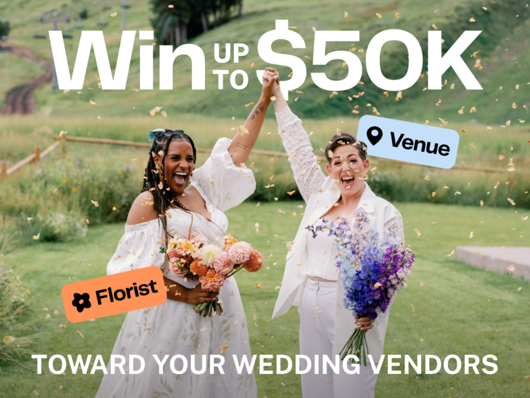 win a wedding with The Knot