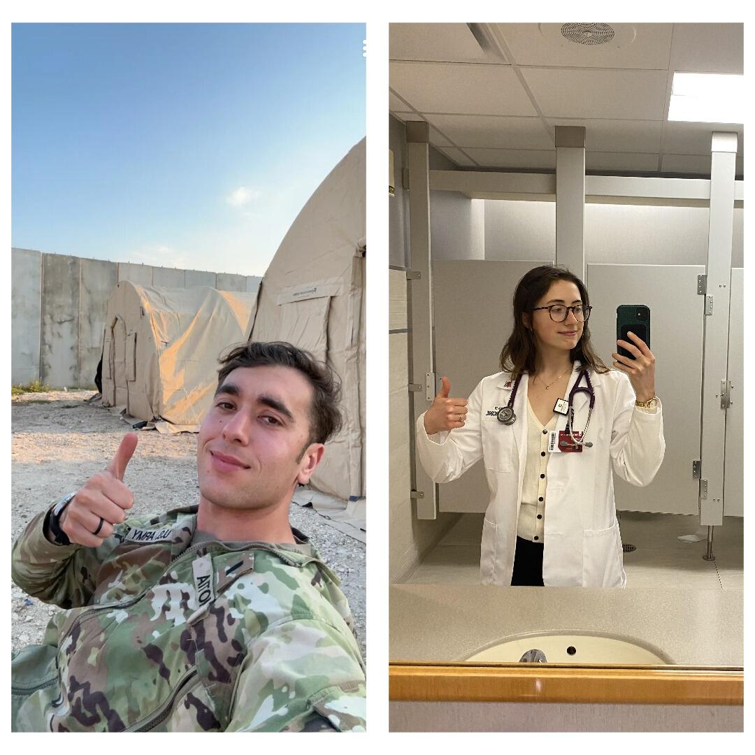 Miranda starts medical school in Indianapolis, and Chris holds down the fort in Syria. 