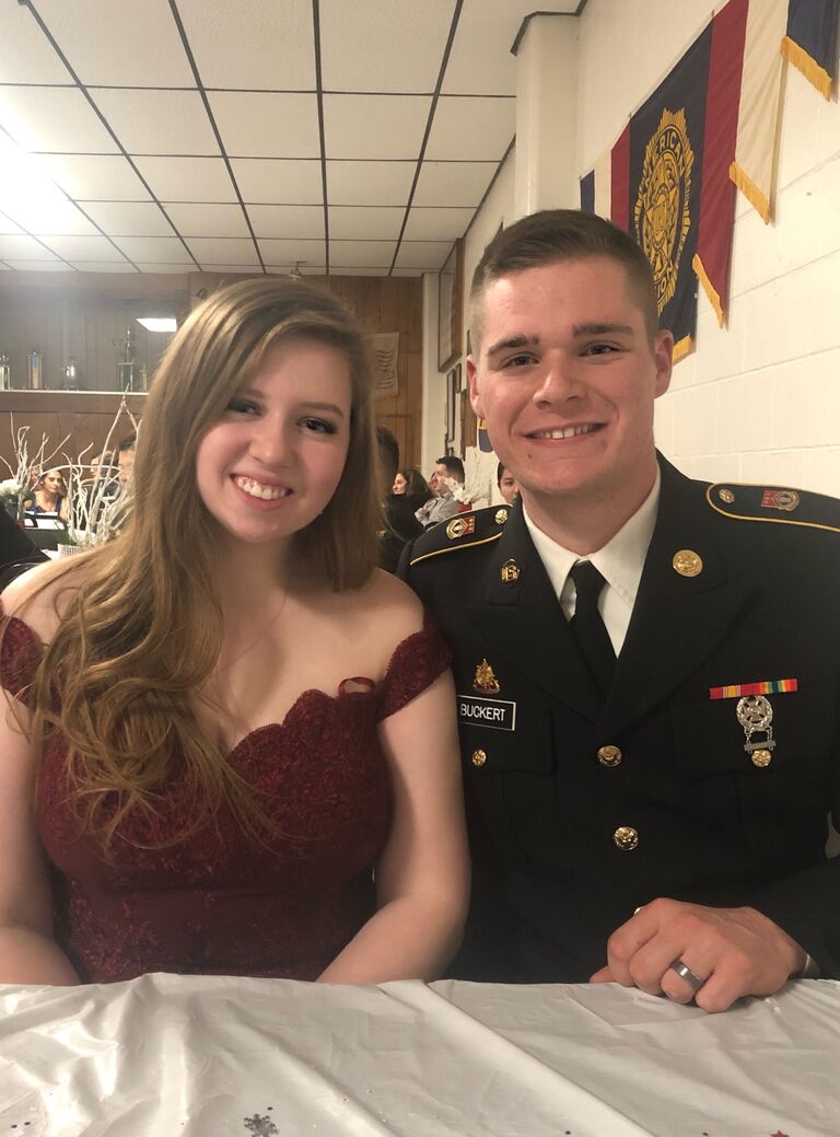 Our first military ball together.
