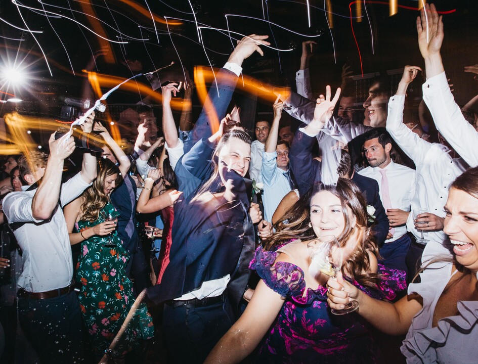 live wedding bands - people dancing at a wedding