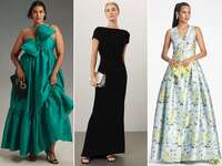 Three modern mother-of-the bride dress options