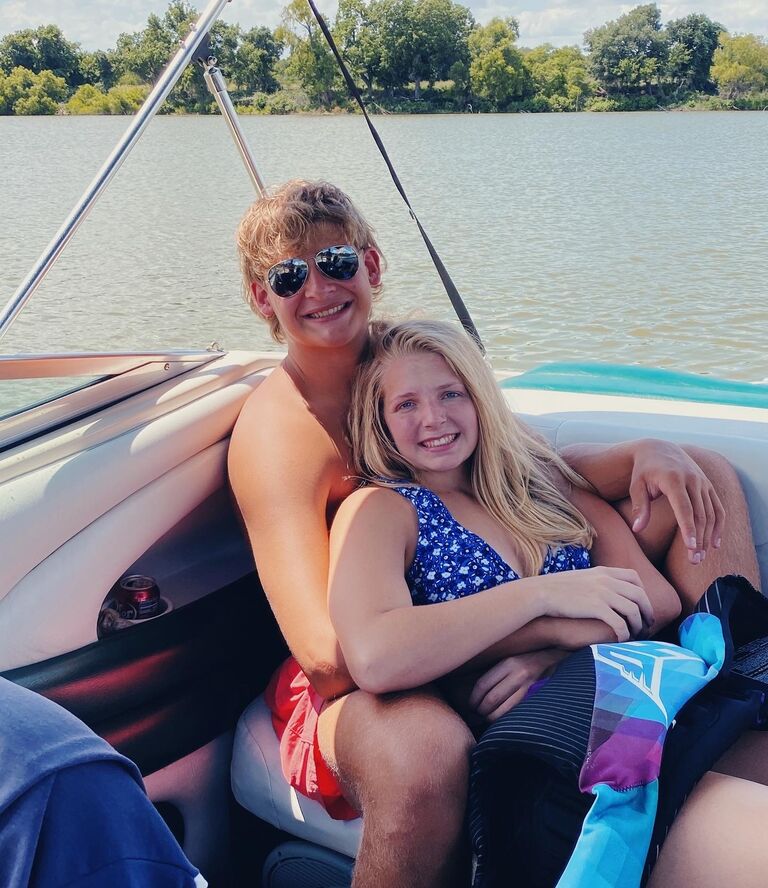 
After the pandemic shut down the world, Dalton and Maddie enjoy a "6-month summer" full of lake days, pool floating, at-home WODs, card games, and sweet friends. Maddie and Dalton share a love for skiing, on snow and water!