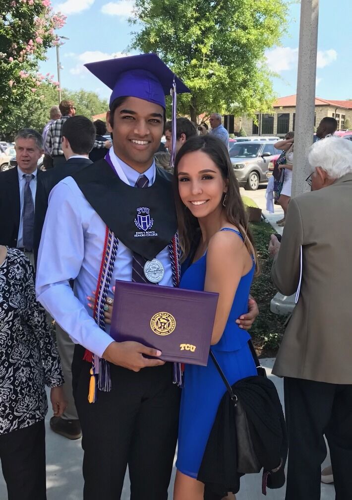 Michael graduated from TCU with his Bachelors of Science in  Biology and a Minor in Business!