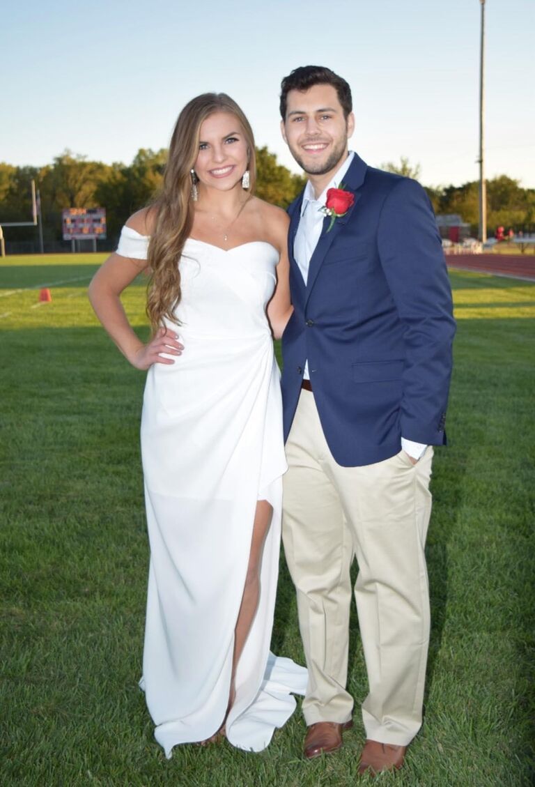 We are so thankful to have made so many great memories in high school together. We cheered each other on at volleyball games and baseball games, went to proms & homecoming together, and had front-row seats to watching each other grow up!
