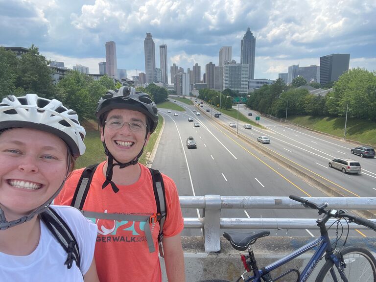 Exploring Atlanta via bike