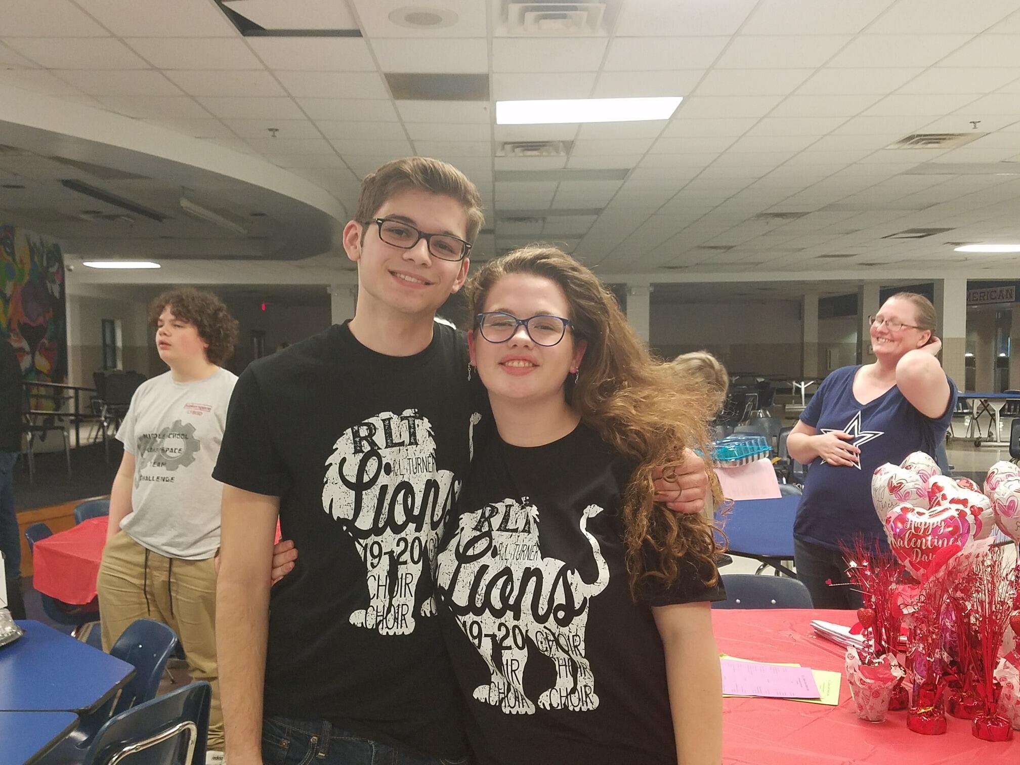 When we sang "Ain't No Mountain High Enough" at our high school dessert show!