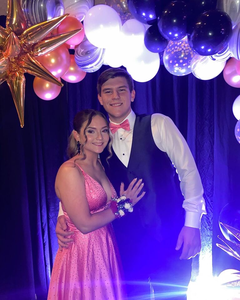Maggie's senior prom!