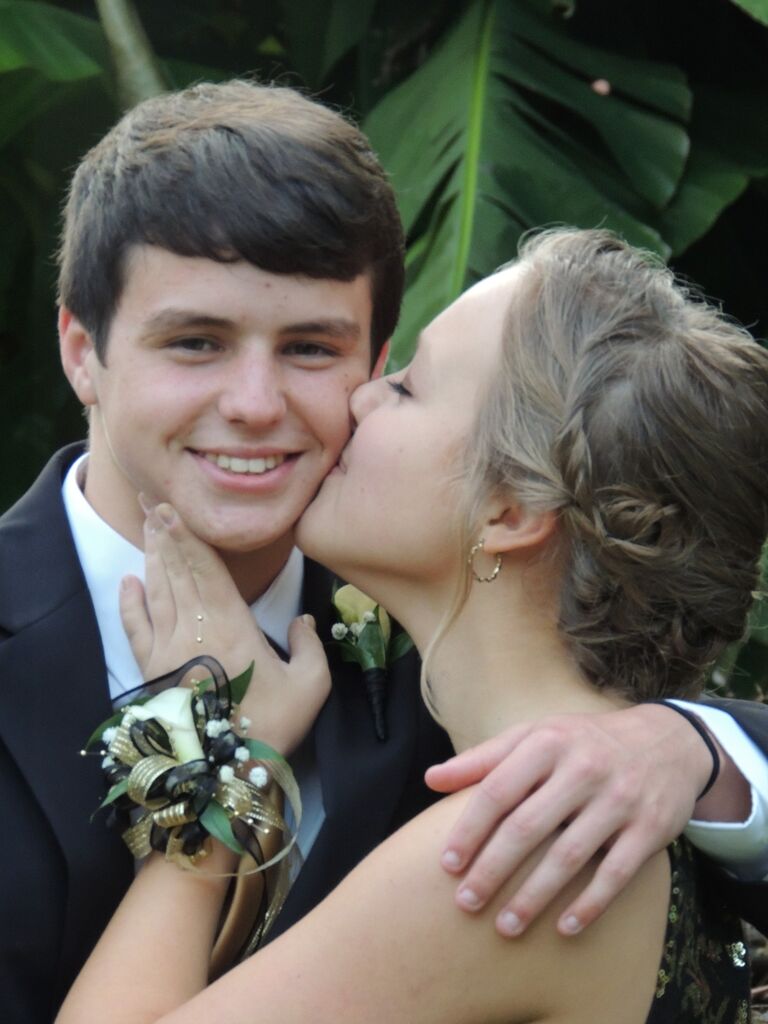 Luke & I met just before our junior year of high school and started dating on 8/8/16. This was Luke's junior year homecoming.