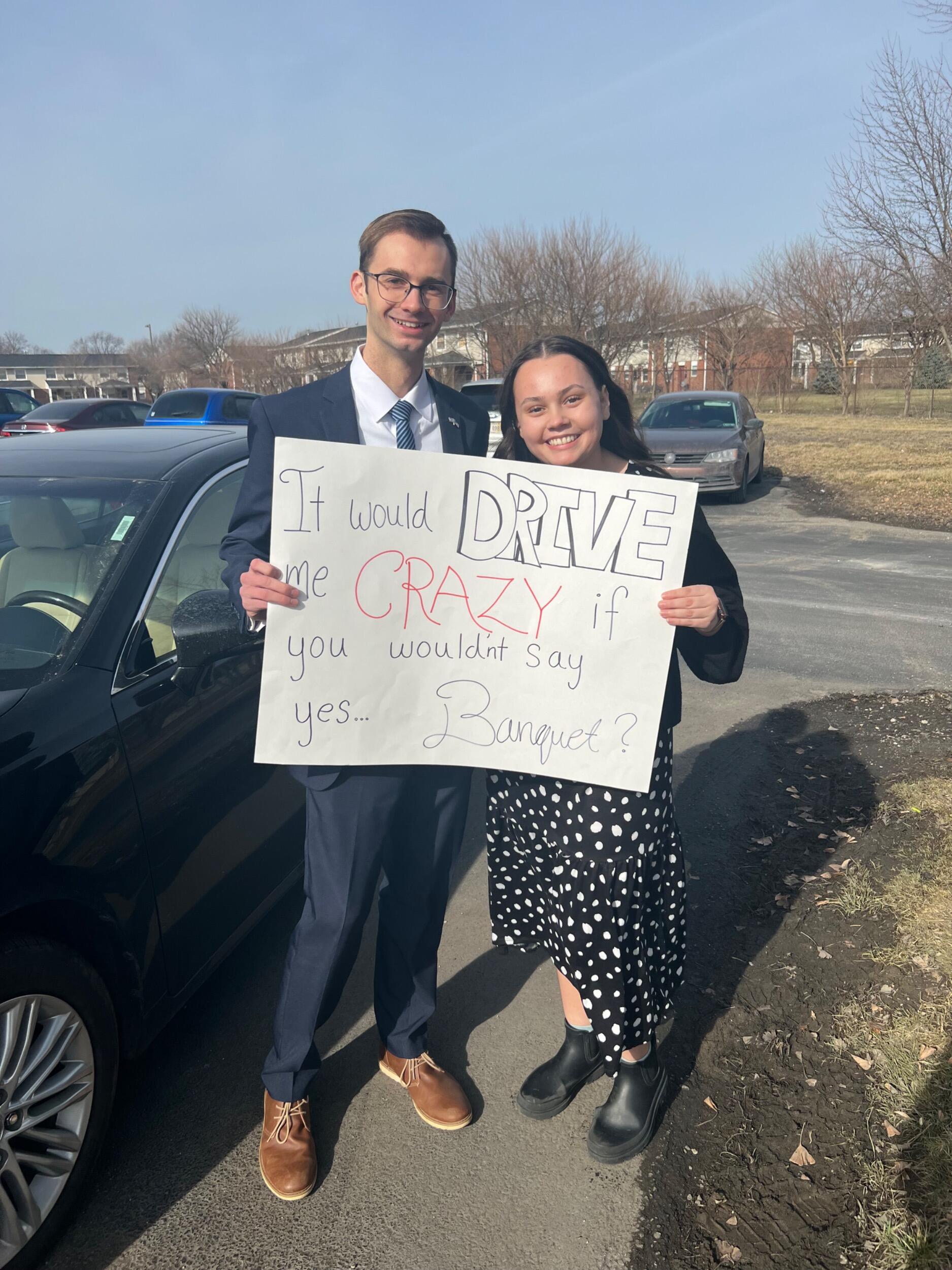 Talia asks Jacob to Valentine's banquet!