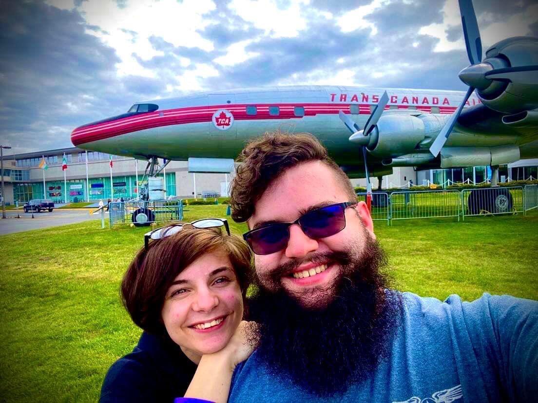 Anthony and Katelyn flew out to Seattle, WA for a day to see the airplane before deciding to officially purchase it and got to visit the Boeing Museum!