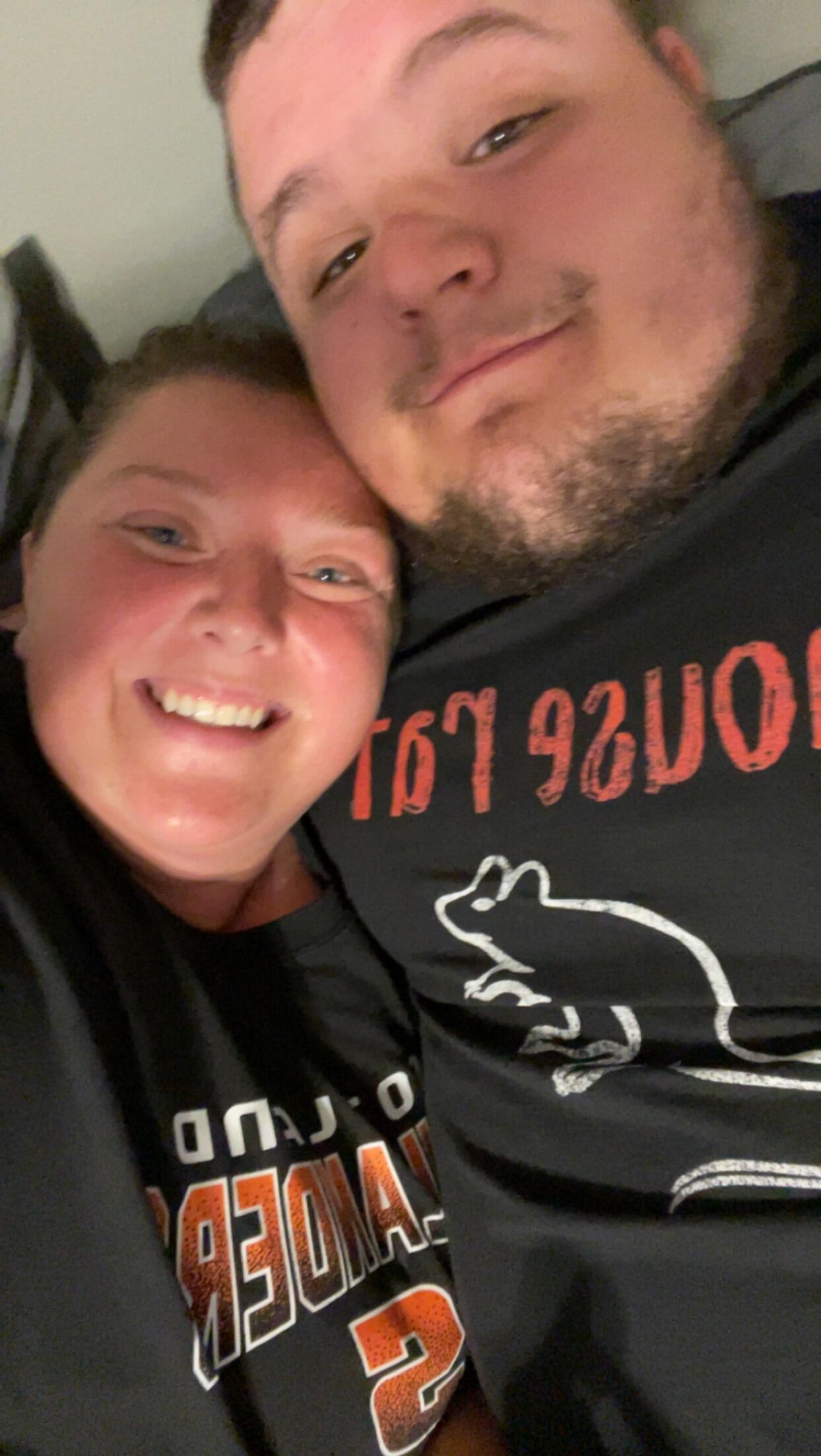Tanner and I met on Tinder in early May. By the end of May we both finally gained the courage to meet in person! He took me on a ranger ride and we watched a Celtics game at his local bar while sharing a pizza. First dates don't have to be fancy! 