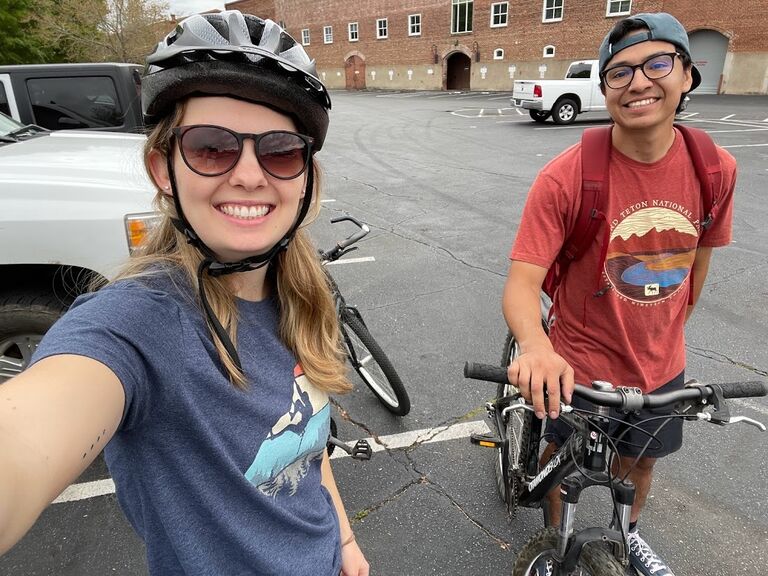 Favorite thing to do in Georgia while living there would be the biking! Beautiful trails along the river.