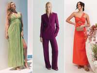Three vegas wedding guest outfits