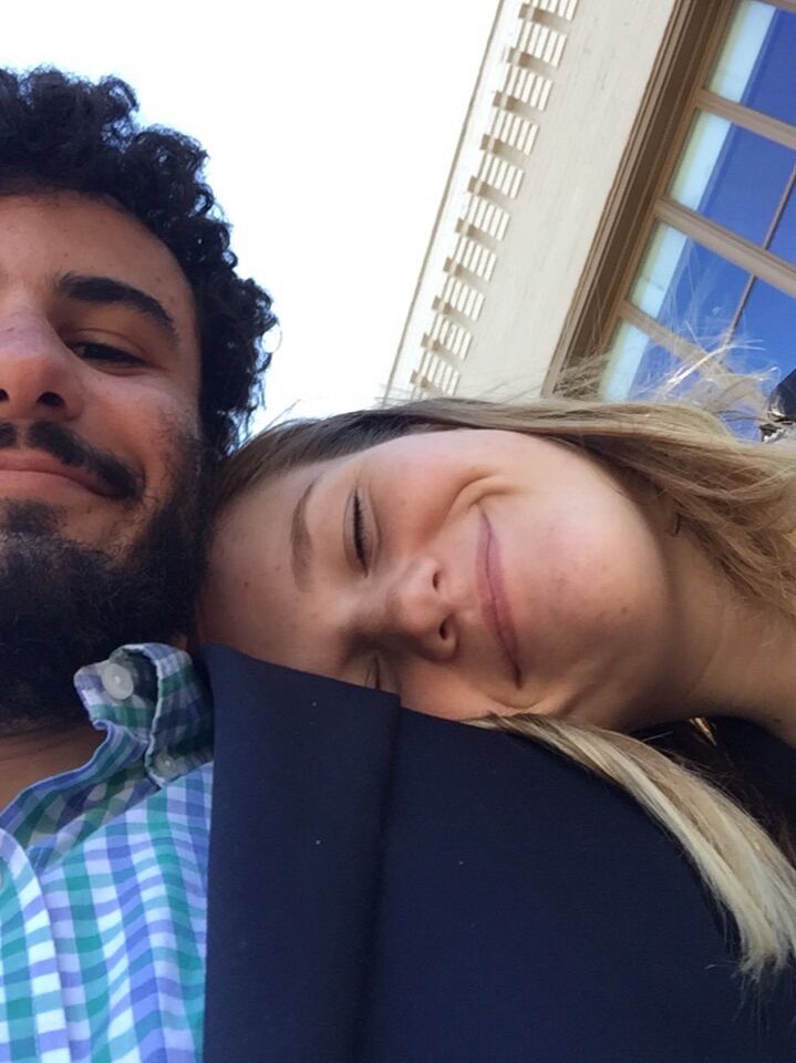 First photo together. Met at UNC freshman year. We both lived in the basement of Horton.
