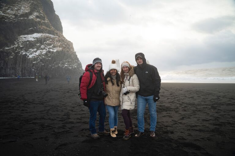 We had the best trip together in Iceland and after that we kept in touch and started talking everyday! 