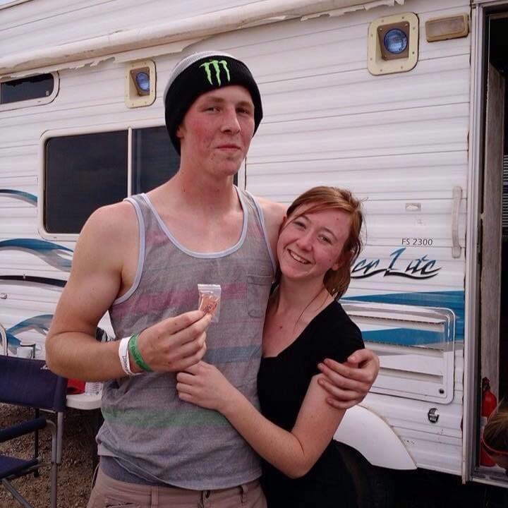 Jack's first District 38 race.
Jessa's dad's rule was in order to date his daughter's you had to beat him in a dirt bike race.