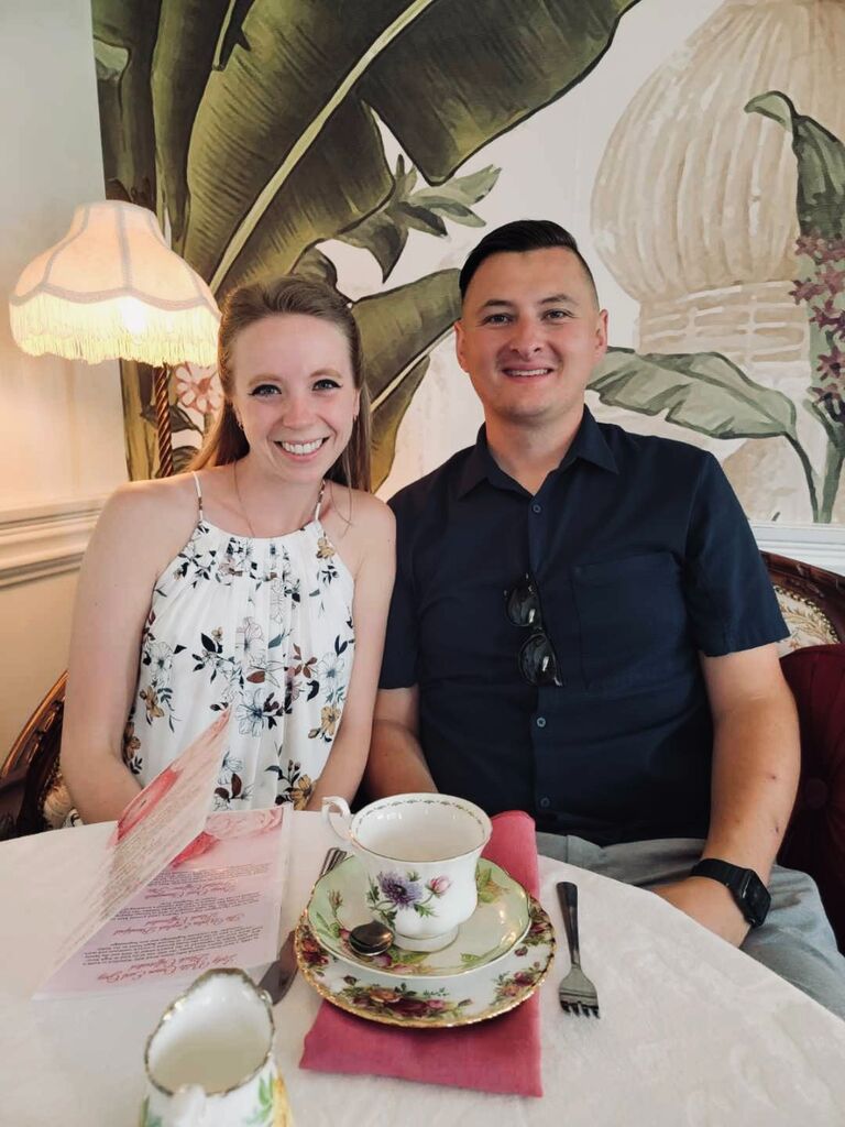 The Noble Teahouse here in High River! Great for a full course meal with lots of different sweet and savory things to try!