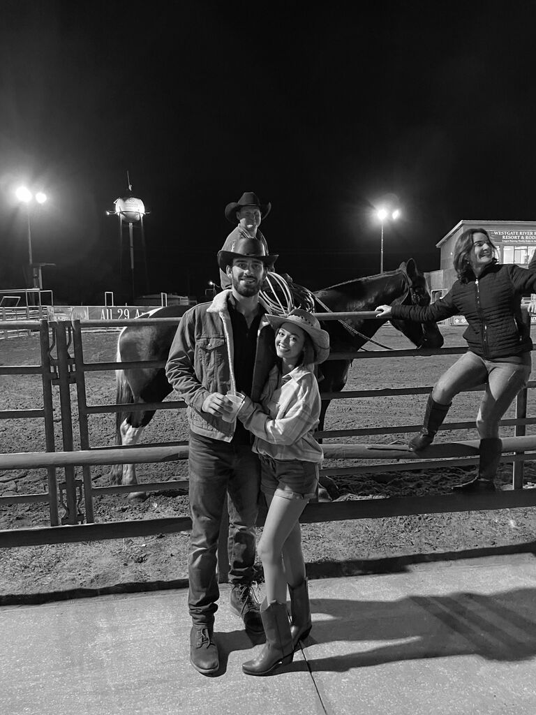 First rodeo together!