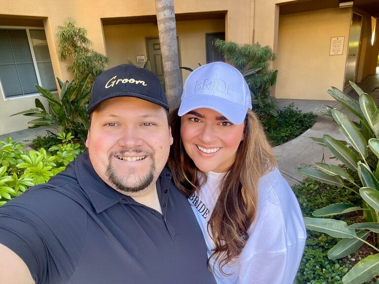 Off to our wedding food tasting! - Placentia, CA