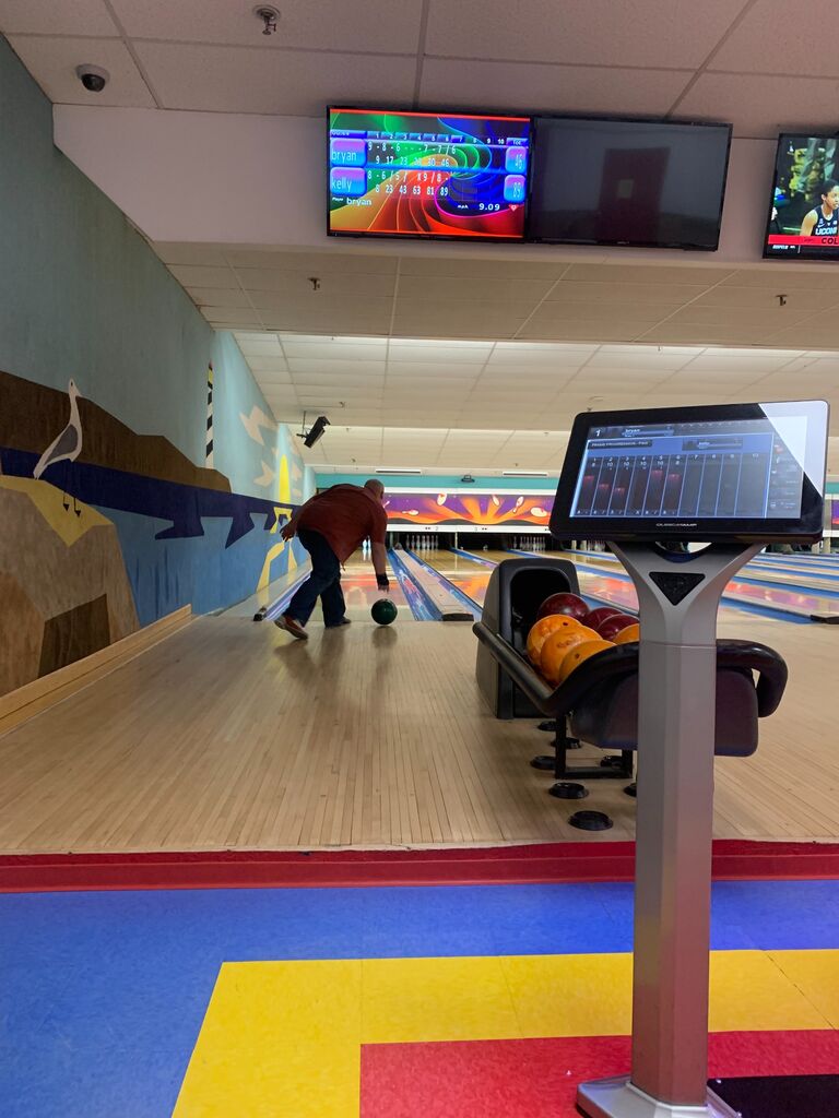 You'd better bowl-lieve we got back together after this date!