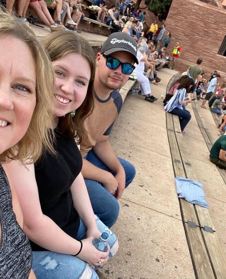Red rocks amphitheater in Colorado