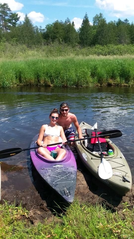 Kevins first Tomahawk kayak trip